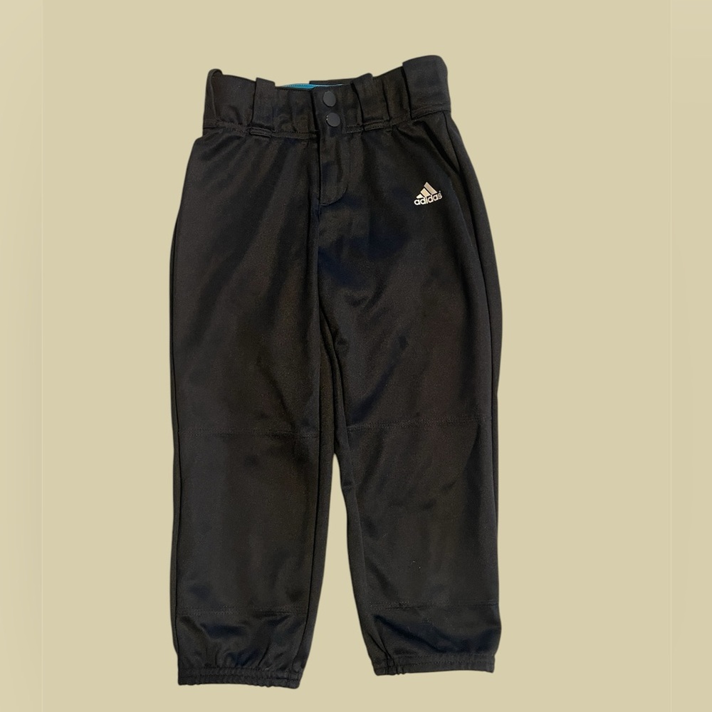 Adidas black youth small baseball/softball pants. Aeroready